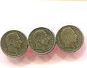 Dänemark 3 x 25 Öre ~ Christian IX. als Brosche ~ -