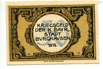 Bayern, 50 Pfg. Burghausen, -