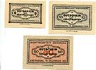 Bayern, 5 Pfg. 10 Pfg. 50 Pfg. Ebersberg, -