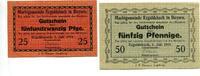 Bayern, 25 Pfg. 50 Pfg. Ergoldsbach, -