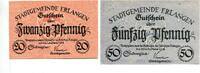 Bayern, 20 Pfg. 50 Pfg. Erlangen, -