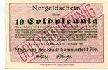 Brandenburg, 10 Goldpfennig Sommerfeld, -