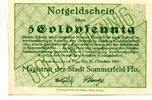 Brandenburg, 5 Goldpfennig Sommerfeld, -