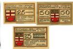 Rheinland 3x25 Pfg. 3x50 Pfg. Ehrenbreitstein, -