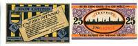 Rheinland 25 Pfg. 50 Pfg. Crefeld, -