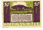 Rheinland 50 Pfg. Königswinter, -