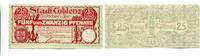 Rheinland 25 Pfg. Coblenz, -