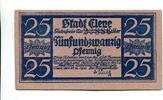 Rheinland 25 Pfg. Cleve, -