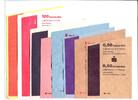Deutschland Münzrollpapier ~ 1 Pfennig bis 5 Mark ~ -