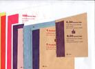 Deutschland Münzrollpapier ~ 1 Pfennig bis 5 Mark ~ -