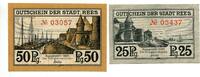 Rheinland 25 Pfg. 50 Pfg. Rees, -