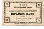Württemberg, 20 Mark Stuttgart, -