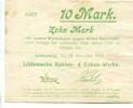Schlesien, 10 Mk. Gottesberg, -
