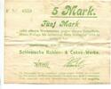 Schlesien, 5 Mk. Gottesberg, -