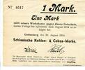 Schlesien, 1 Mk. Gottesberg, -