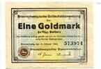Niedersachsen, 1 Goldmark Braunschweig, -
