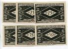Schleswig-Holstein 2x25 Pfg. 2x50 Pfg. 2x75 Pfg. Hasloh, -