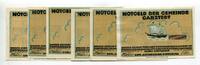 Schleswig-Holstein 2x25 Pfg. 2x50 Pfg. 2x75 Pfg. Garstedt, -