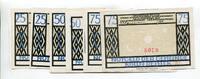 Schleswig-Holstein 2x25 Pfg. 2x50 Pfg. 2x75 Pfg. Kölln-Reisiek, -