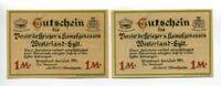 Schleswig-Holstein 2x1 Mk. Westerland/Sylt, -