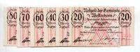 Schleswig-Holstein 20,30,40,60,70,80 Pfg. Westerhorn, -