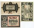 Schleswig-Holstein 50 Pfg. 1 Mk. 2 Mk. Wenningstedt/Sylt, -