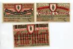 Schleswig-Holstein 25 Pfg. 50 Pfg. 1 Mk. Wedel, -
