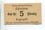 Württemberg 5 Pfg. Eglosheim, -