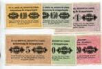 Österreich, 10,50 Hel. 1,5,10,20 Kronen Eisenerz (Steiermark), -