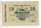 Niedersachsen 10 Billio. Mk Duderstadt, -