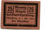 Deutsch-Westpreußen, 25 Pfg. Christburg, -
