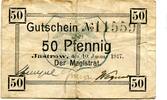 Westpreußen, 50 Pfg. Jastrow, -