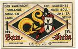 Deutsch-Westpreußen, 1 Mk. Marienburg, -