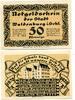Schlesien 50 Pfg. Waldenburg, -