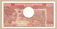 Kongo, 500 Francs -