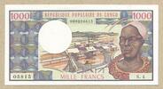 Kongo, 1000 Francs -