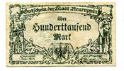 Brandenburg 100 T. Mk. Neuruppin, -