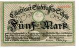 Brandenburg 5 Mk. Cüstrin, -