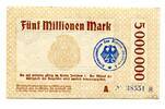 Sachsen-Anhalt 5 Mio..Mk. Burg, -