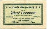 Sachsen-Anhalt 1 Mio. Mk. Magdeburg, -
