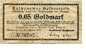 Brandenburg 0.05 Gmk. Rathenow, -