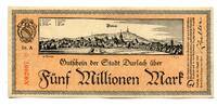 Baden 5 Mio. Mk. Durlach, -