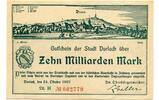 Baden 10 Md. Mk. Durlach, -