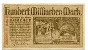 Baden 100 Md. Mk. Durlach, -