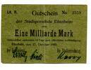 Baden 1 Md. Mk. Ettenheim, -