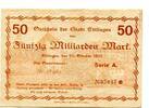 Baden 50 Md. Mk. Ettlingen, -