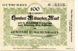 Schleswig-Holstein 100 Md. Mk. Elmschenhagen, -