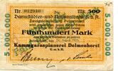 Niedersachsen 5 Mio. Mk. Delmenhorst, -