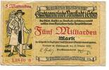 Baden 5 Md. Mk. Neustadt/Schwarzwald, -