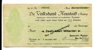 Baden 200 Md. Mk. Neustadt/Schwarzwald, -